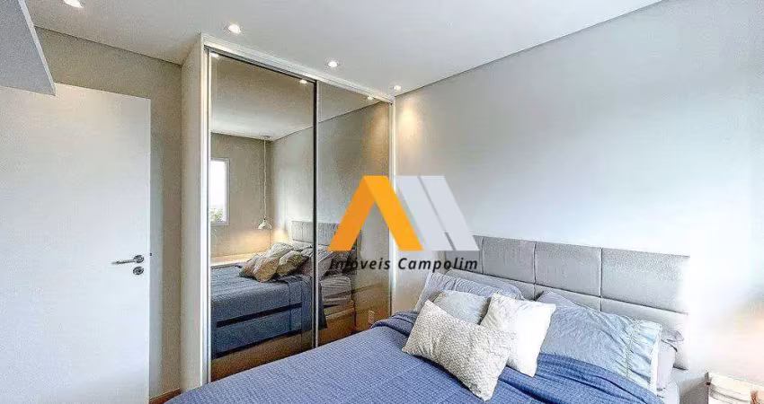Apartamento para venda em parque campolim de 47.00m² com 2 quartos e 2 garagens