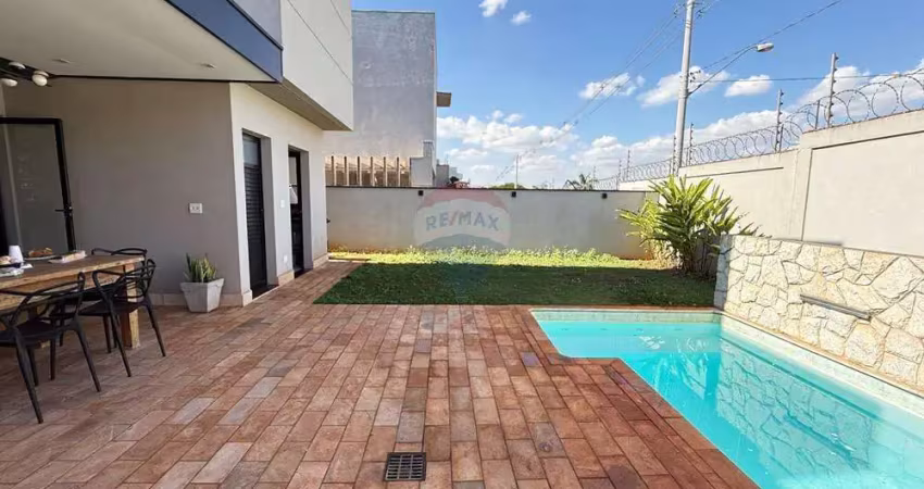 Casa de condomínio para venda em loteamento agra ribeirão preto de 167.00m² com 3 quartos, 3 suites e 4 garagens