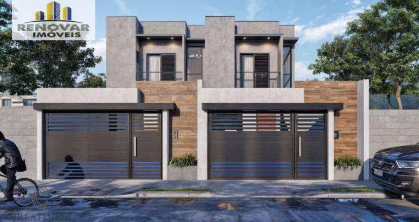Sobrado para venda em vila brasileira de 77.00m² com 2 quartos, 2 suites e 2 garagens