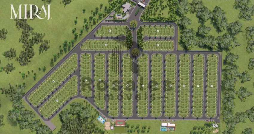 Terreno en condomínio para venda em residencial miraj de 200.00m²