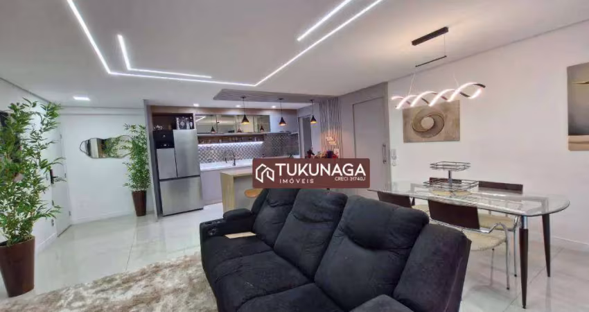 Apartamento para venda em vila augusta de 89.00m² com 3 quartos, 1 suite e 2 garagens