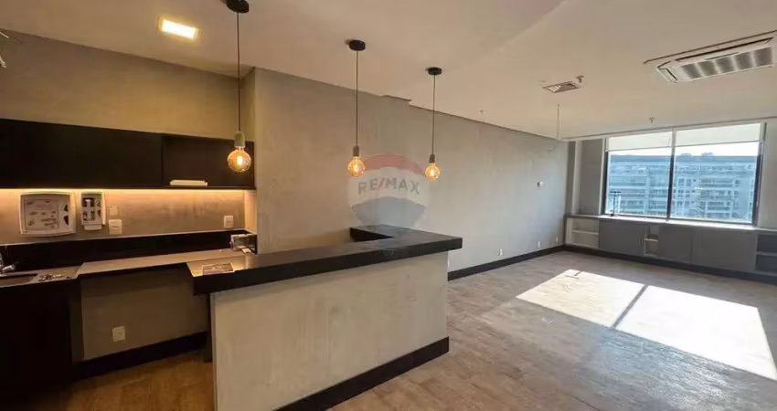 Sala comercial para venda em barra da tijuca de 94.00m² com 5 garagens