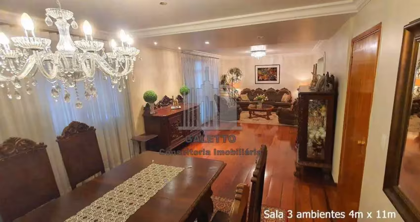 Apartamento para venda em vila itapura de 192.00m² com 4 quartos, 3 suites e 2 garagens