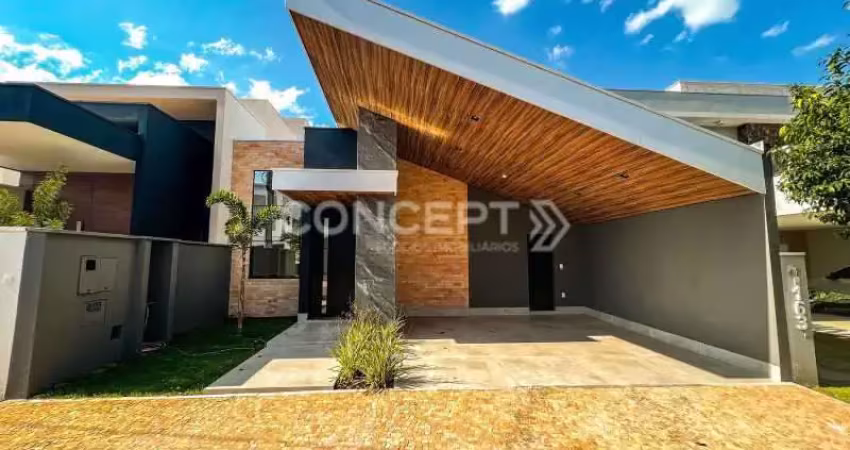 Casa de condomínio para venda em residencial reserva esmeralda de 215.00m² com 3 quartos e 3 suites