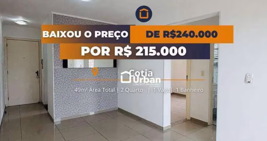 Apartamento para venda em vila são joaquim de 49.00m² com 2 quartos e 1 garagem