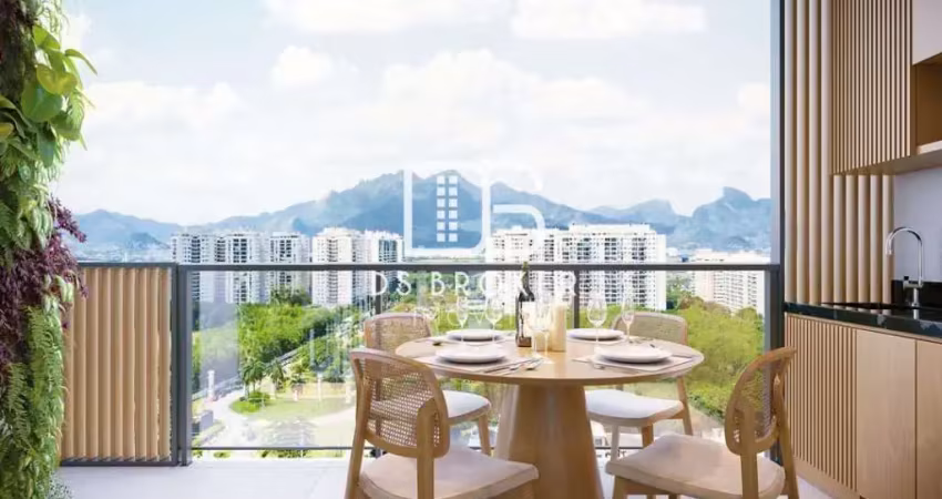 Apartamento para venda em jacarepaguá de 60.00m² com 2 quartos, 1 suite e 1 garagem