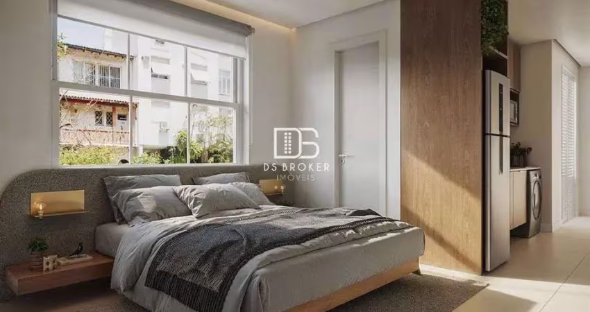 Apartamento para venda em ipanema de 44.00m² com 1 quarto