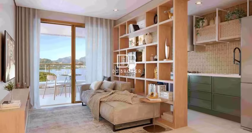 Apartamento para venda em barra da tijuca de 75.00m² com 2 quartos, 2 suites e 2 garagens