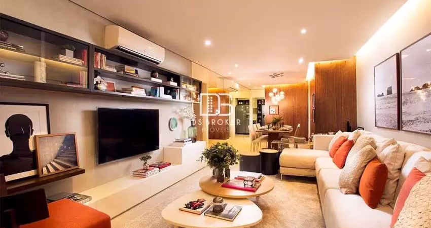 Apartamento para venda em barra da tijuca de 160.00m² com 4 quartos, 4 suites e 2 garagens