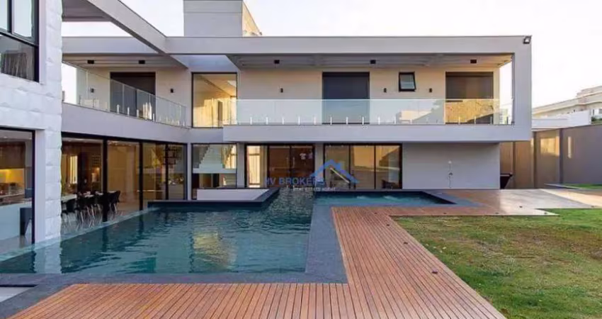 Casa de condomínio para venda em residencial vila lombarda de 638.00m² com 4 quartos, 4 suites e 6 garagens
