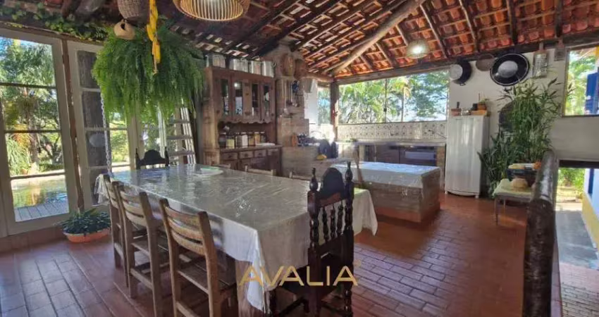 Chácara para venda em lagos de shanadu de 524.00m² com 5 quartos, 2 suites e 8 garagens
