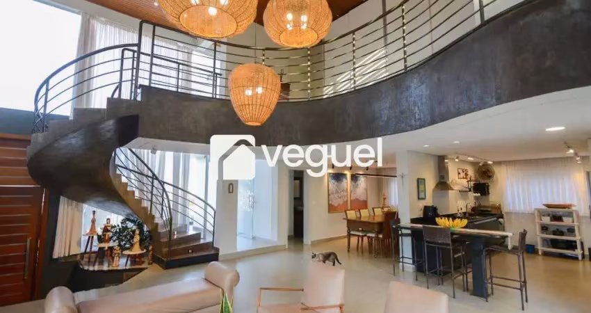 Casa de condomínio para venda em residencial e empresarial alphaville de 332.00m² com 5 quartos e 5 suites