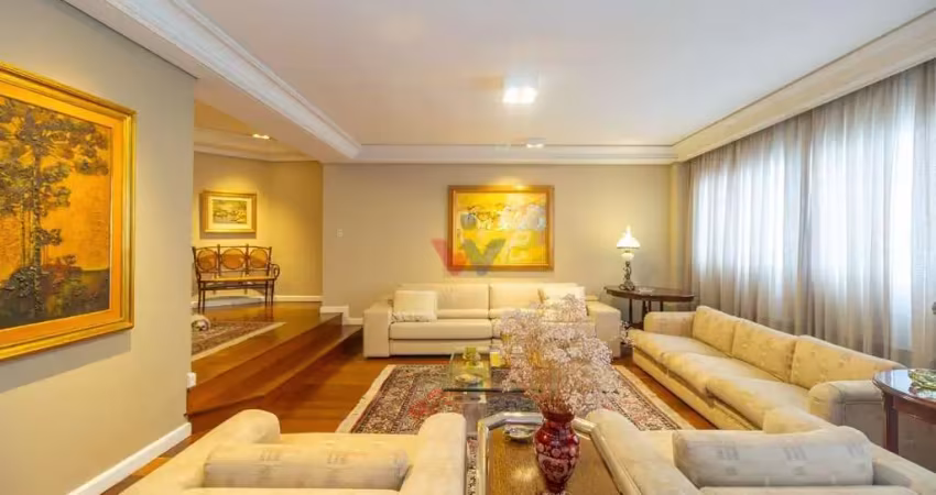Apartamento para venda em bigorrilho de 427.00m² com 2 quartos, 2 suites e 4 garagens