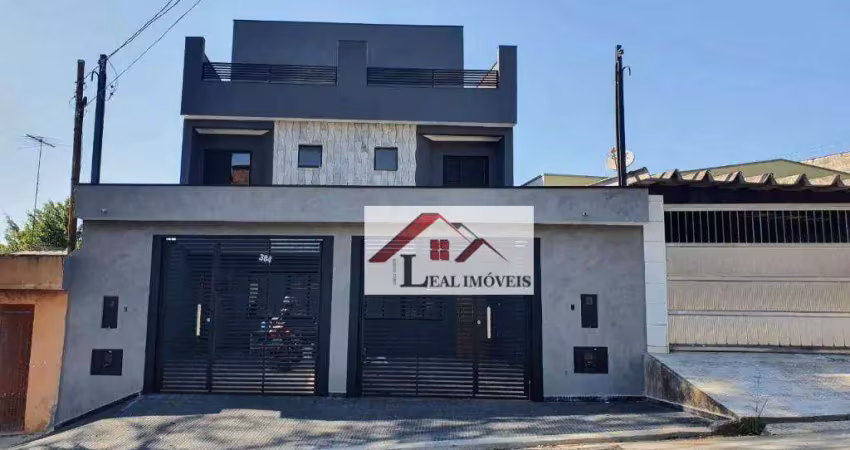 Sobrado para venda em parque jaçatuba de 80.00m² com 2 quartos, 2 suites e 2 garagens