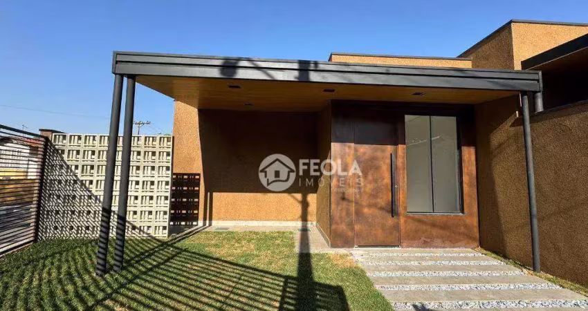 Casa para venda em parque fabrício de 86.00m² com 3 quartos, 1 suite e 2 garagens