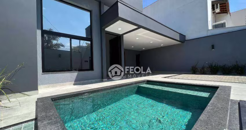 Casa para venda em jardim terramérica ii de 153.00m² com 3 quartos, 1 suite e 4 garagens