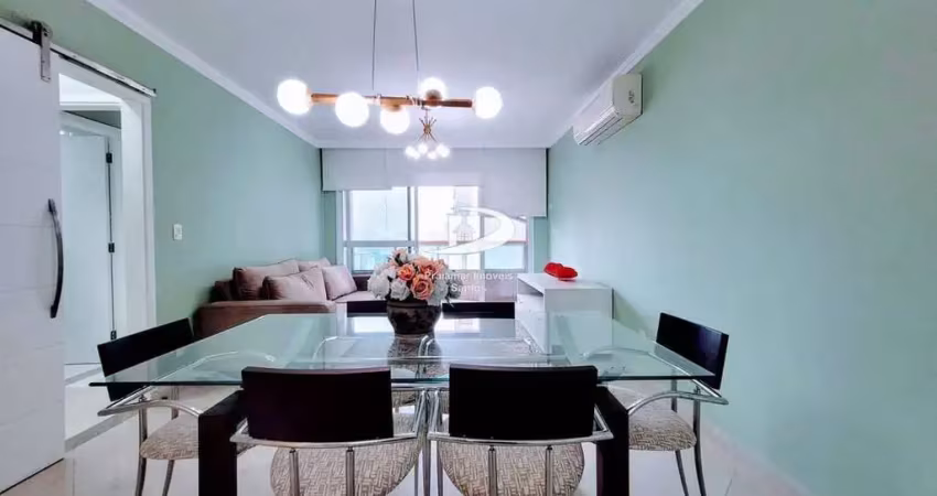 Apartamento para venda em gonzaga de 96.00m² com 2 quartos, 2 suites e 2 garagens