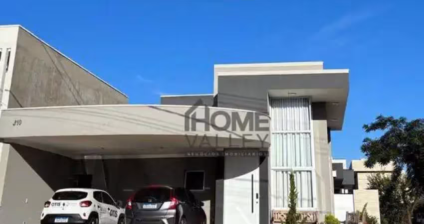 Casa de condomínio para venda em residencial villa do sol de 180.00m² com 3 quartos, 3 suites e 4 garagens