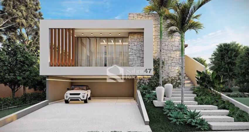 Sobrado para venda em residencial helvétia park de 332.00m² com 4 quartos, 4 suites e 6 garagens