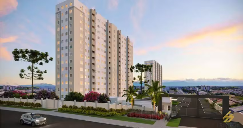 Apartamento para venda em pinheirinho de 36.00m² com 2 quartos e 1 garagem