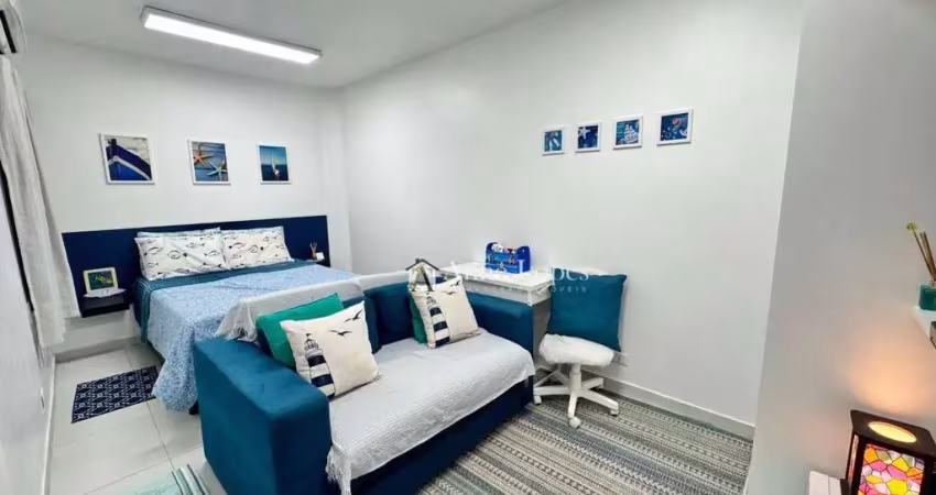 Kitnet para venda em ponta da praia de 33.00m² com 1 quarto e 1 garagem