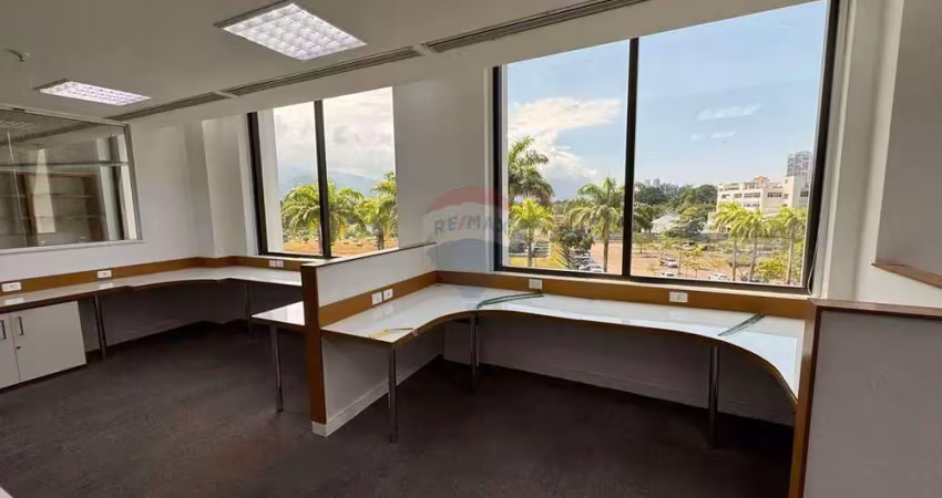Sala comercial para venda em barra da tijuca de 144.00m² com 7 garagens