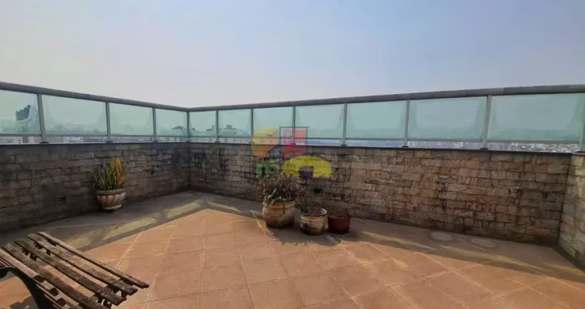 Cobertura para venda em centro de 194.00m² com 2 quartos, 2 suites e 3 garagens