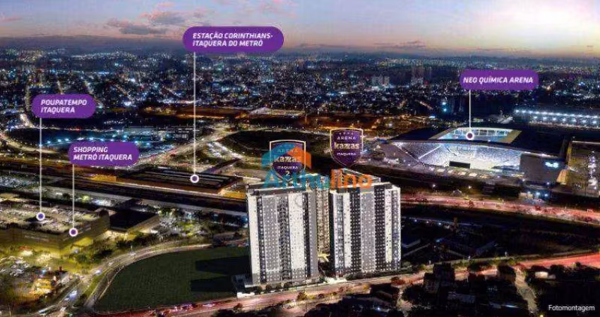 Apartamento para venda em itaquera de 38.00m² com 2 quartos