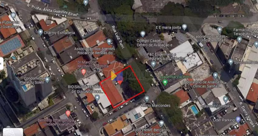 Terreno à venda na Rua Luiz Turri, 129, Jardim Zaira, Guarulhos