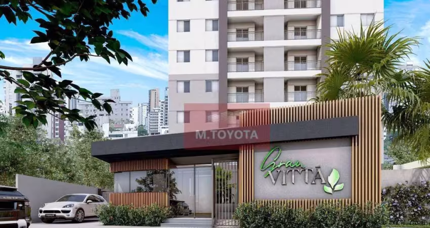 Apartamento para venda em vila augusta de 45.00m² com 2 quartos, 1 suite e 1 garagem