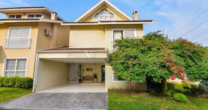 Casa de condomínio para venda em santa felicidade de 176.00m² com 3 quartos, 1 suite e 2 garagens
