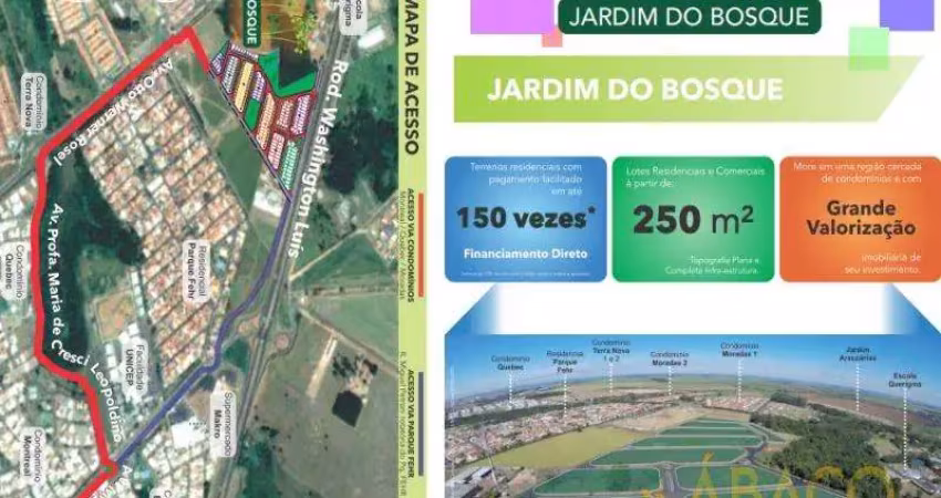 Terreno para venda em parque tecnológico damha i são carlos de 265.00m²