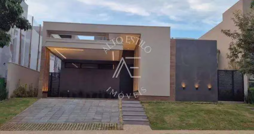 Casa de condomínio para venda em residencial e empresarial alphaville de 263.00m² com 3 quartos, 3 suites e 4 garagens