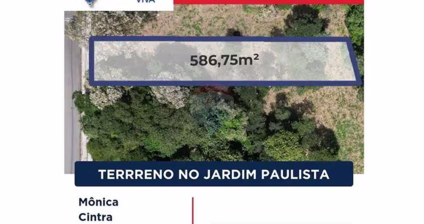 Terreno à venda no Jardim Paulista, Atibaia 