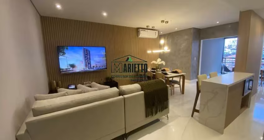Apartamento para venda em centro de 101.00m² com 3 quartos, 3 suites e 2 garagens