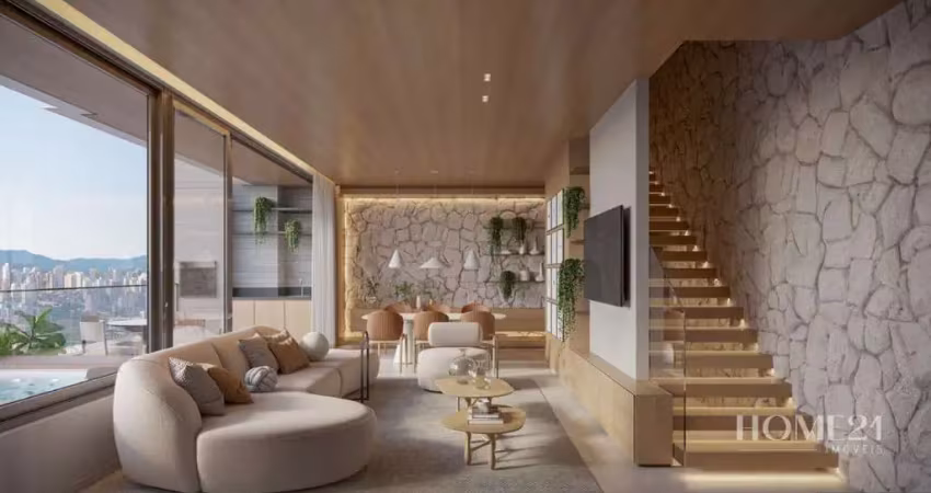 Apartamento para venda em centro cívico de 132.98m² com 2 quartos, 2 suites e 3 garagens