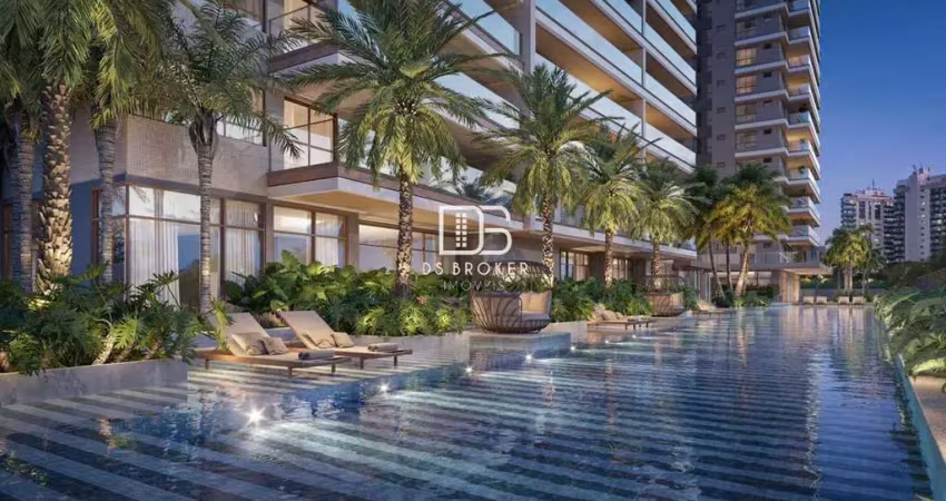 Apartamento para venda em barra da tijuca de 128.00m² com 3 quartos, 3 suites e 2 garagens