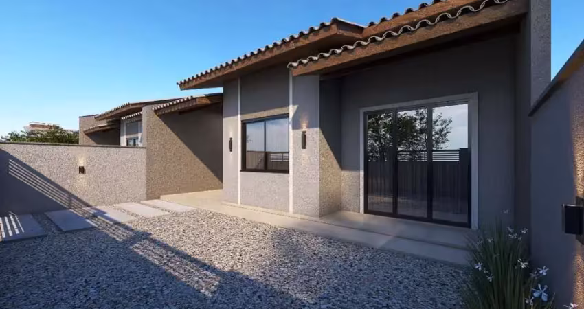 Casa para venda em barra velha de 65.00m² com 2 quartos, 1 suite e 1 garagem