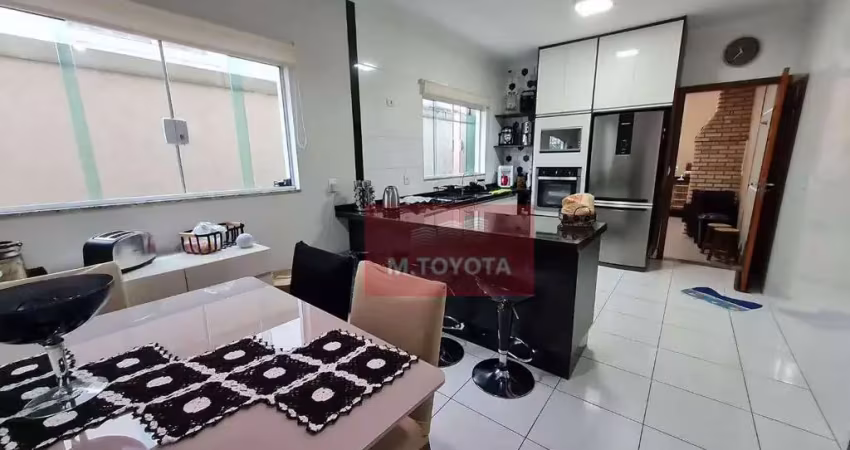 Sobrado para venda em parque renato maia de 131.00m² com 3 quartos, 1 suite e 2 garagens