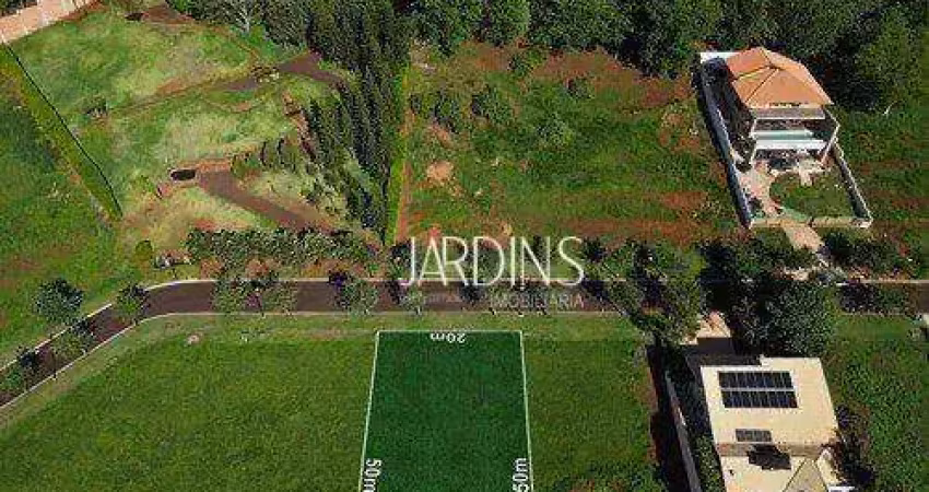 Terreno en condomínio para venda em bonfim paulista de 1000.00m²