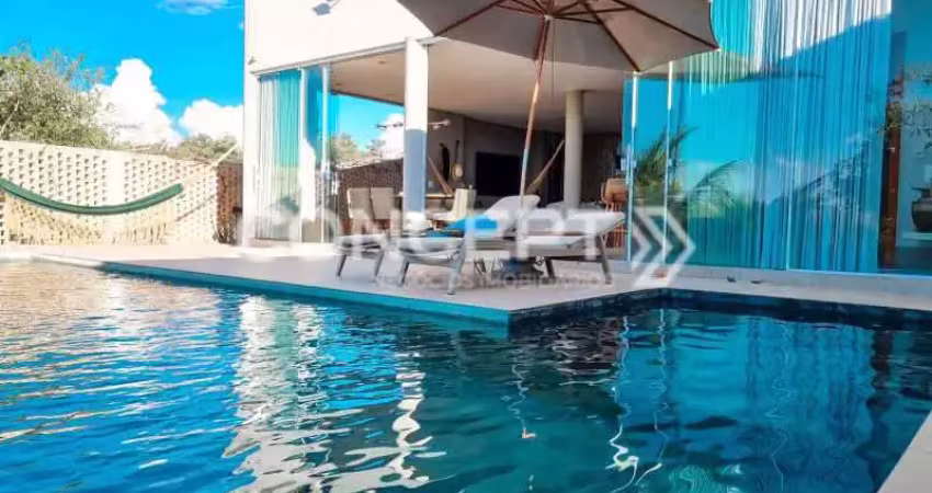Casa de condomínio para venda em jardim alvorada de 263.00m² com 3 quartos, 1 suite e 2 garagens