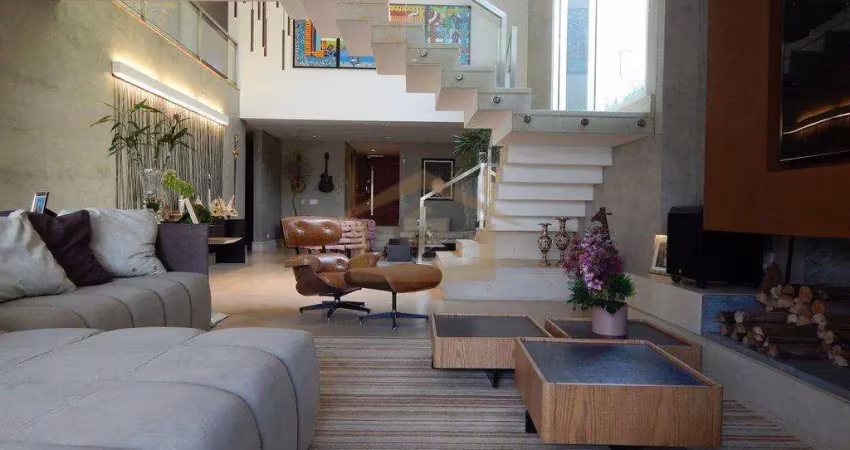 Casa para venda em paisagem renoir de 500.00m² com 4 quartos, 4 suites e 5 garagens