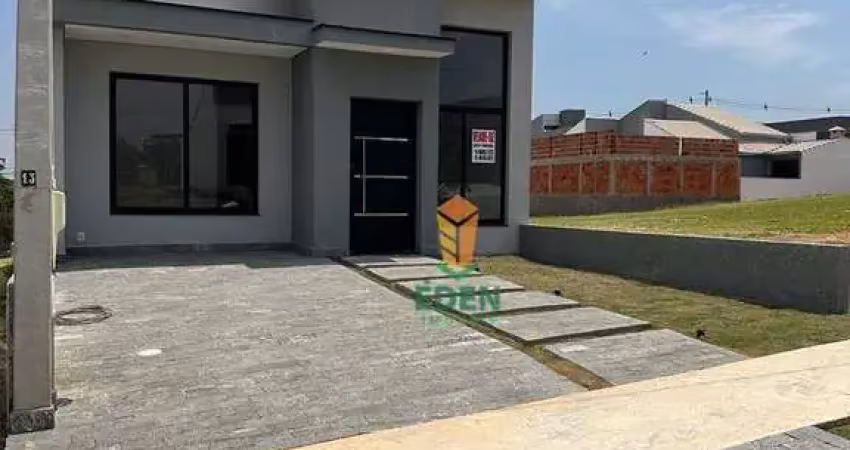 Casa de condomínio para venda em condomínio villaggio ipanema i de 105.00m² com 3 quartos, 1 suite e 1 garagem