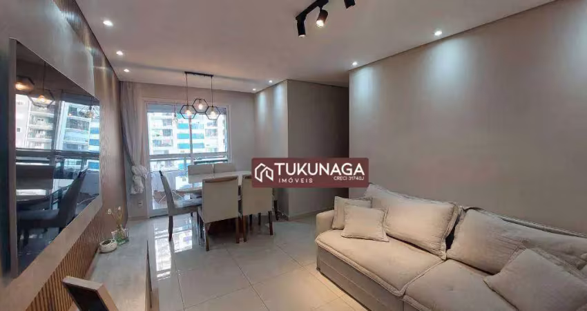 Apartamento para venda em picanco de 58.00m² com 2 quartos, 1 suite e 1 garagem