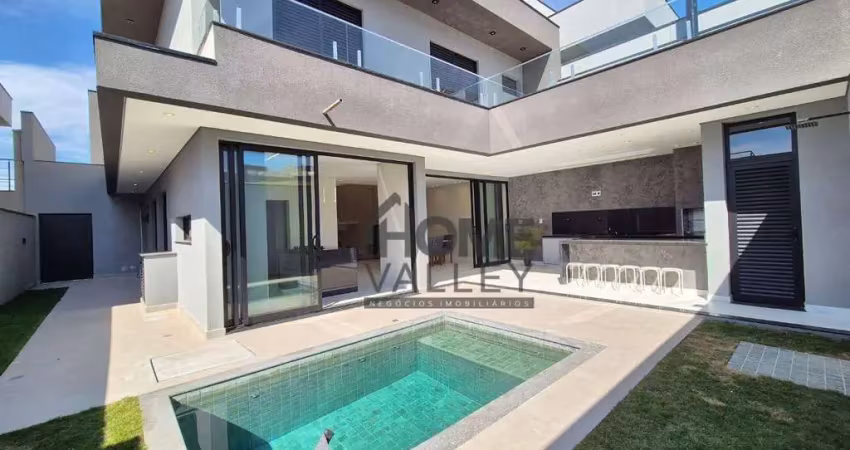 Casa de condomínio para venda em residencial mont' alcino de 245.00m² com 4 quartos, 3 suites e 4 garagens