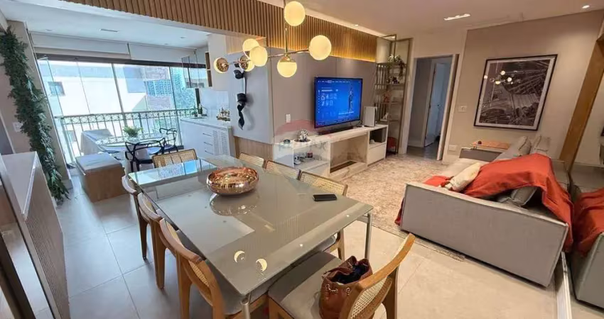 Apartamento para venda em dezoito do forte empresarial/alphaville. de 105.00m² com 3 quartos, 3 suites e 2 garagens