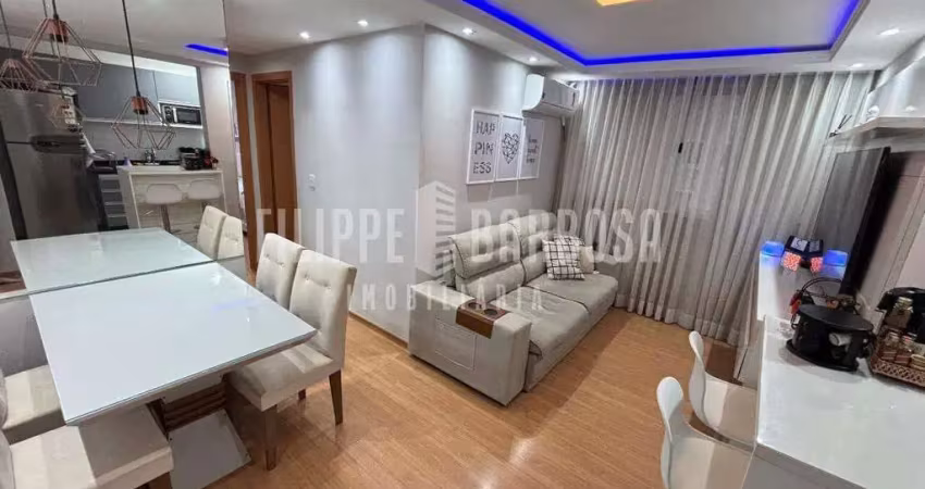 Apartamento para venda em colégio de 48.00m² com 2 quartos e 1 garagem