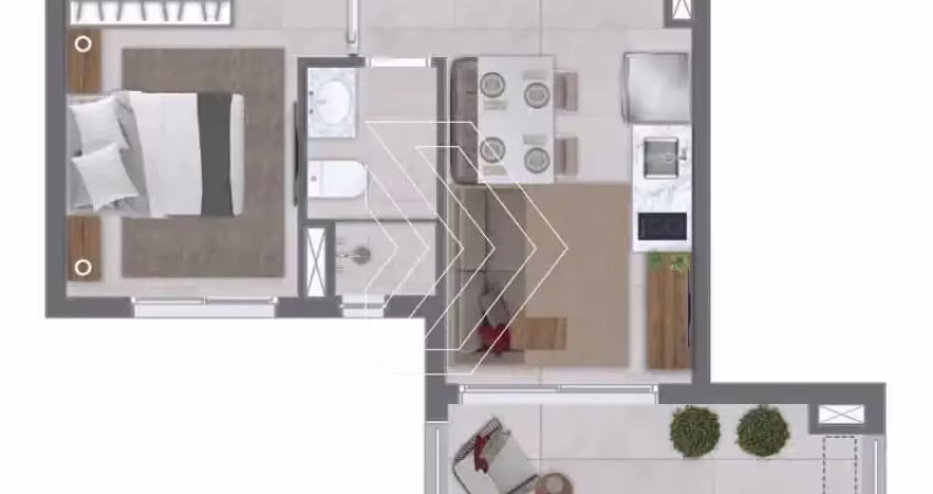 Apartamento para venda em vila mariana de 35.00m² com 1 quarto