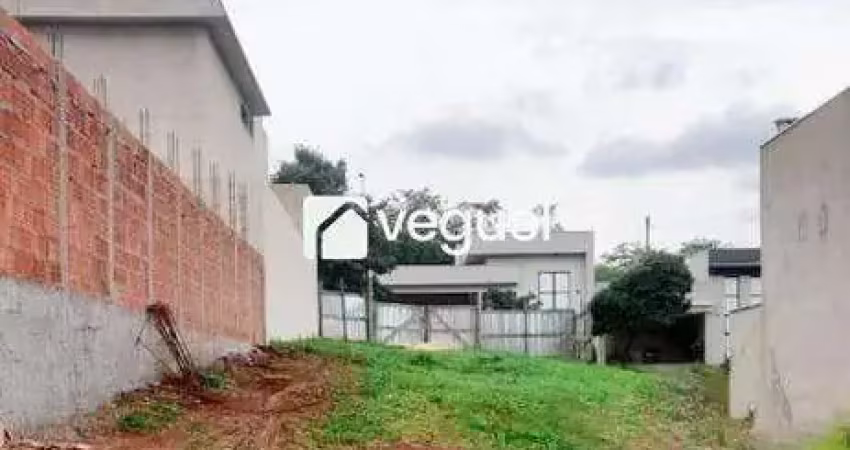 Terreno en condomínio para venda em bonfim paulista de 250.00m²