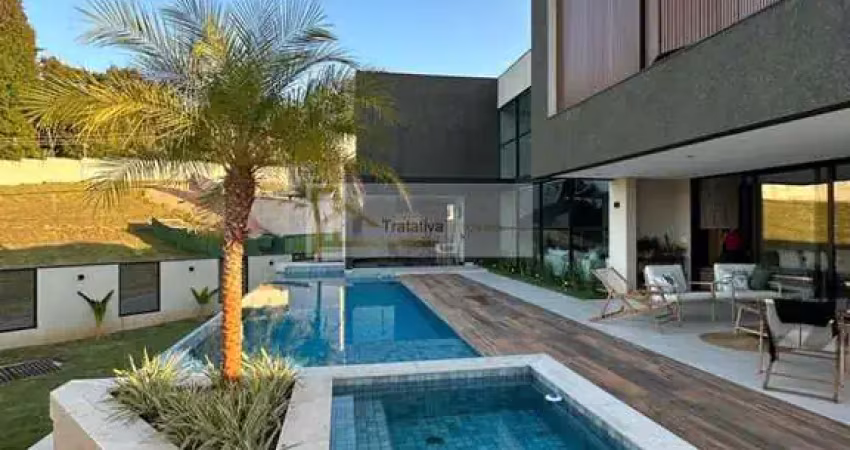 Casa de condomínio para venda em jardim santa teresa de 470.00m² com 5 quartos, 5 suites e 6 garagens